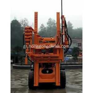 High Quality Hydraulic Guardrail pile Driving Machine